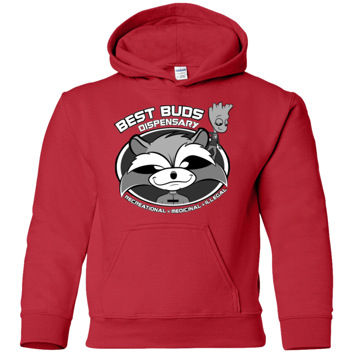 Sweatshirts Red / YS Guardians Of The Greenery Youth Hoodie