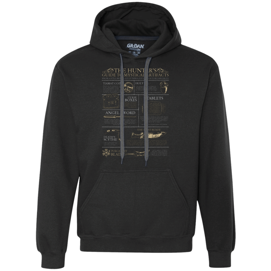 Sweatshirts Black / Small Guide To Mystical Artifacts Premium Fleece Hoodie