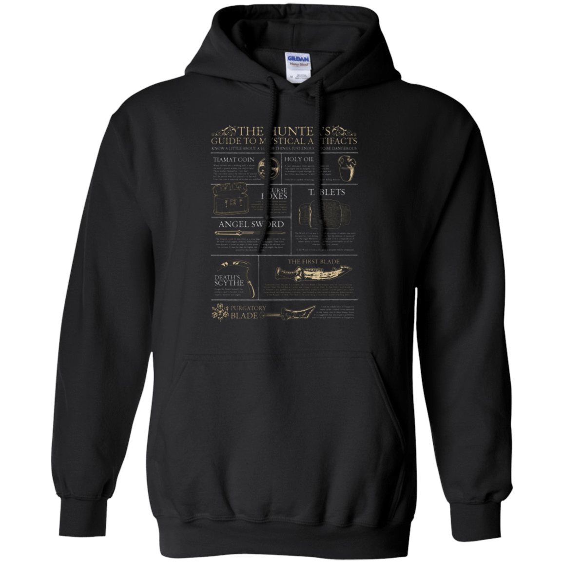 Sweatshirts Black / Small Guide To Mystical Artifacts Pullover Hoodie