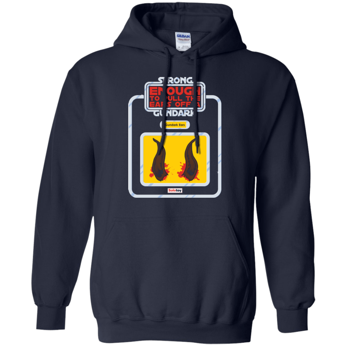 Sweatshirts Navy / Small Gundark Ears Pullover Hoodie
