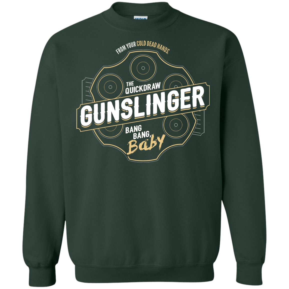 Sweatshirts Forest Green / S Gunslinger Crewneck Sweatshirt