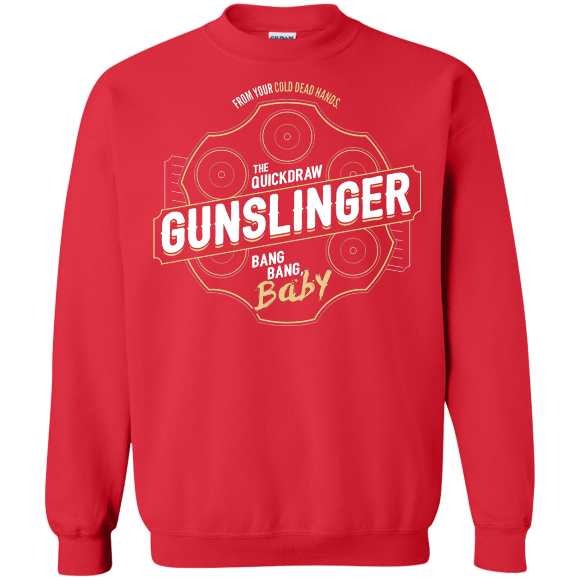 Sweatshirts Red / S Gunslinger Crewneck Sweatshirt