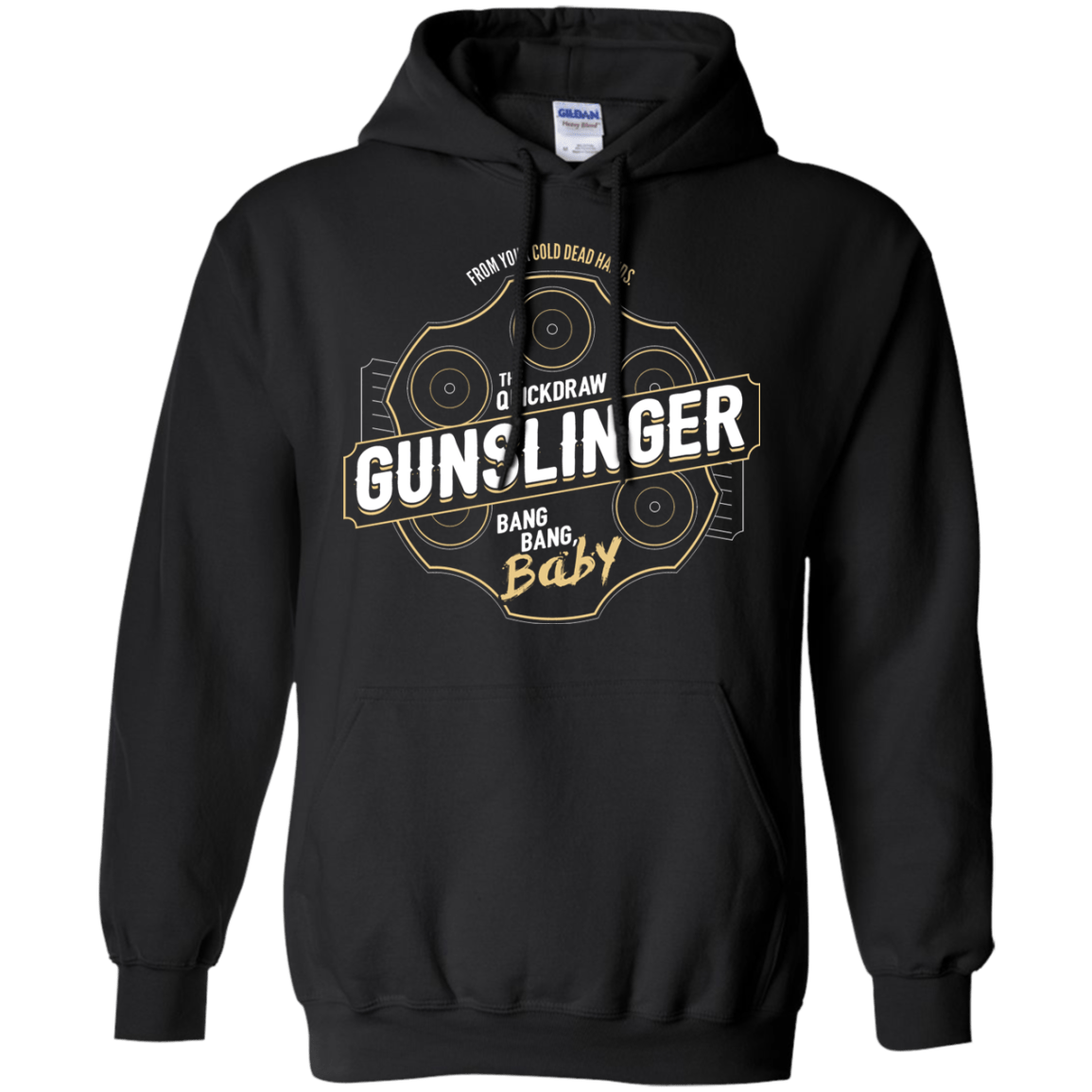Sweatshirts Black / S Gunslinger Pullover Hoodie