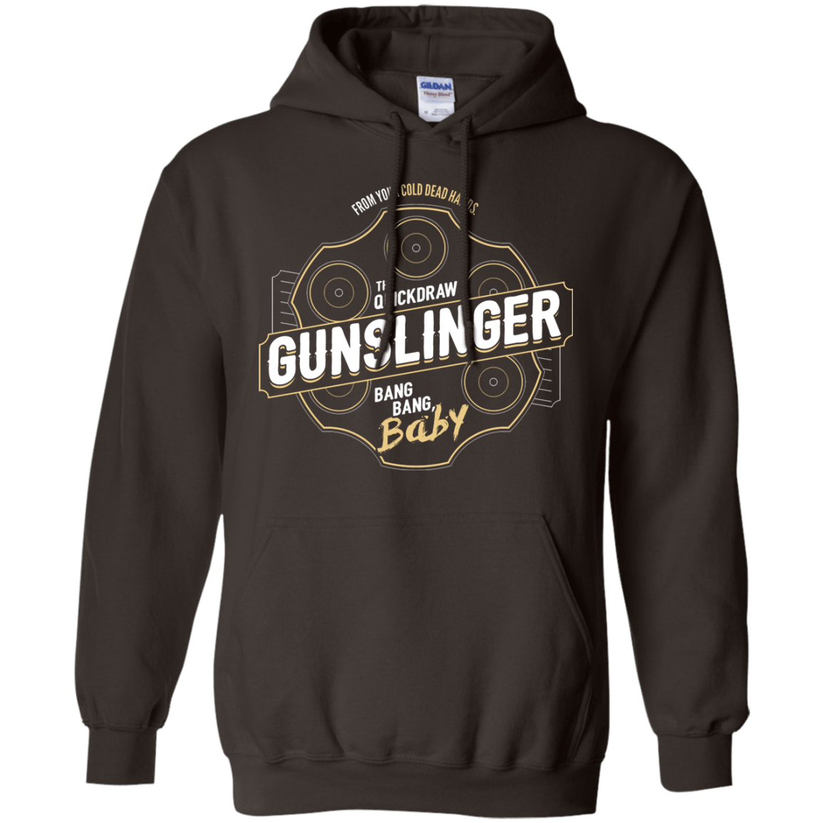 Sweatshirts Dark Chocolate / S Gunslinger Pullover Hoodie