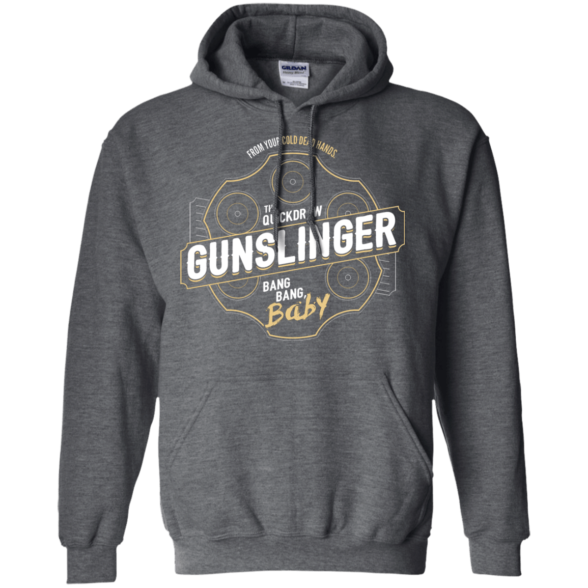 Sweatshirts Dark Heather / S Gunslinger Pullover Hoodie