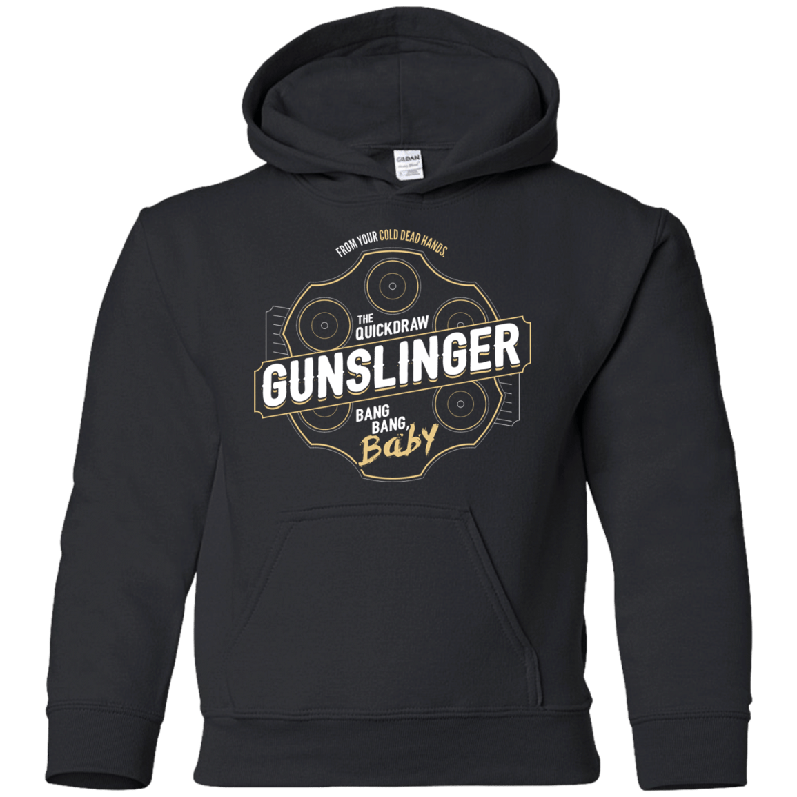 Sweatshirts Black / YS Gunslinger Youth Hoodie