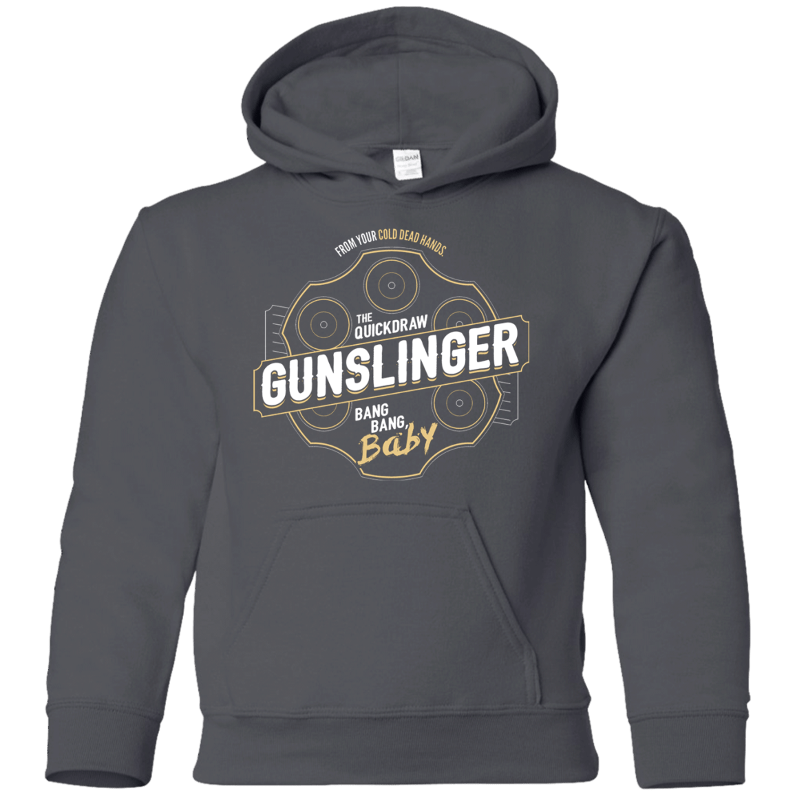 Sweatshirts Charcoal / YS Gunslinger Youth Hoodie