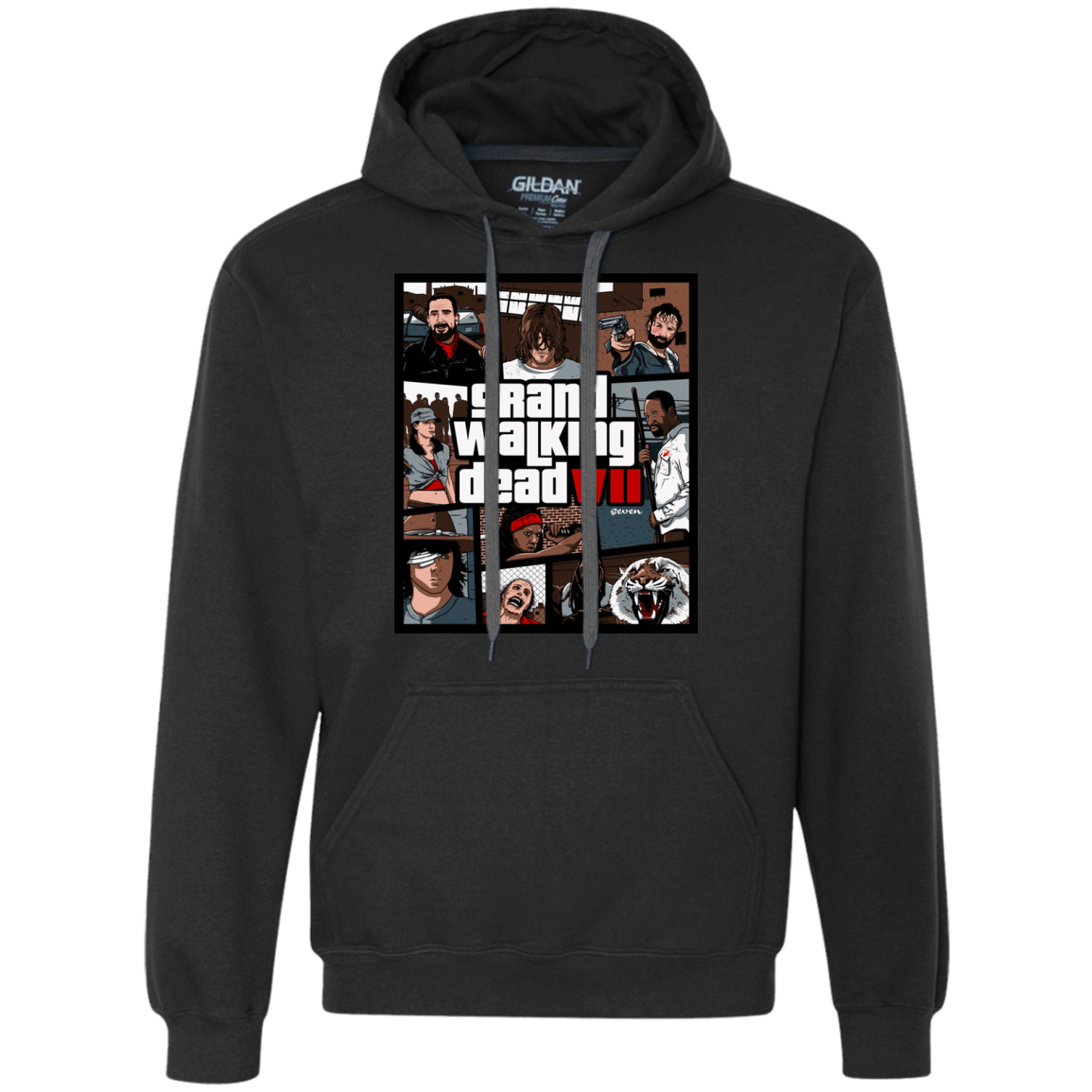 Sweatshirts Black / Small GWD7 Premium Fleece Hoodie