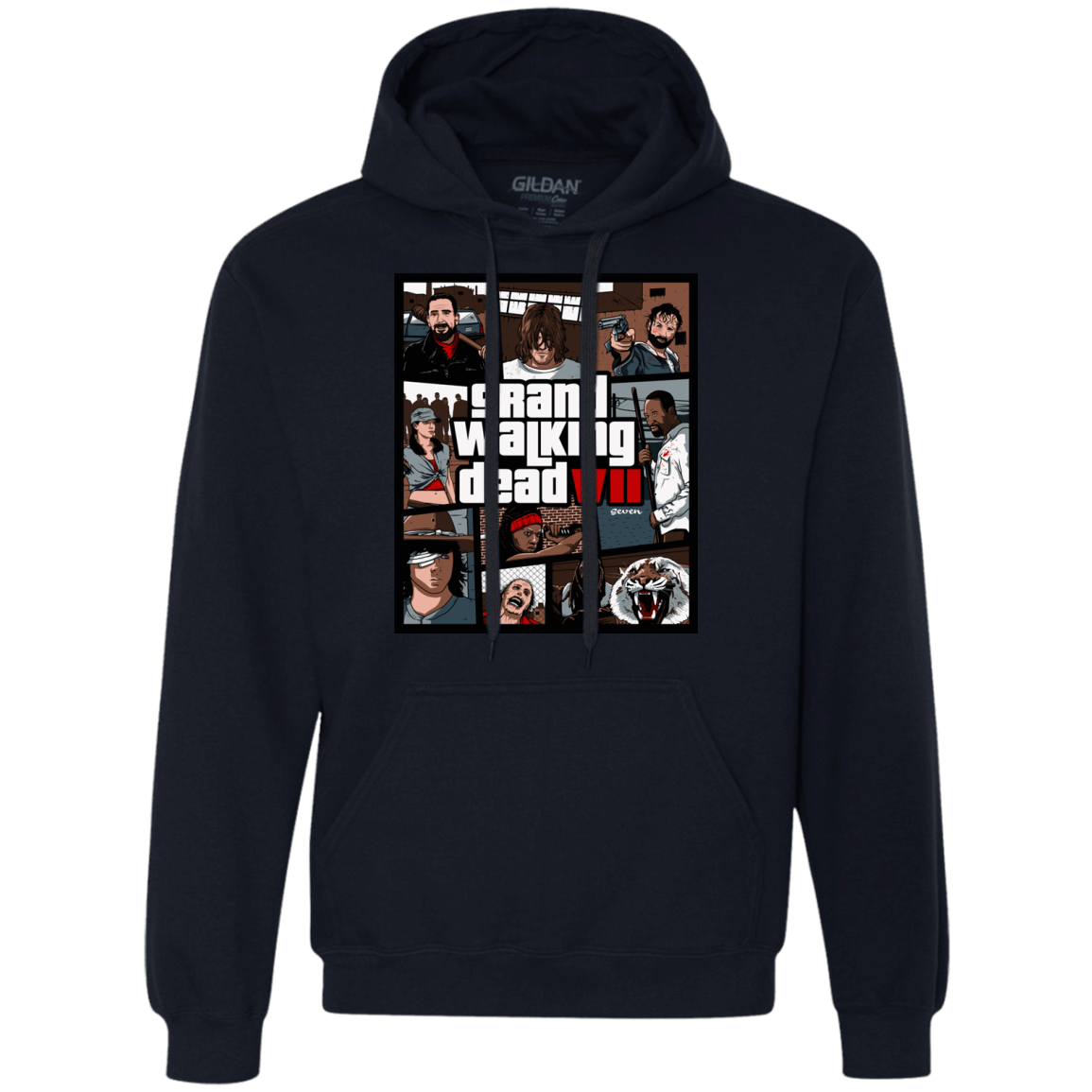 Sweatshirts Navy / Small GWD7 Premium Fleece Hoodie