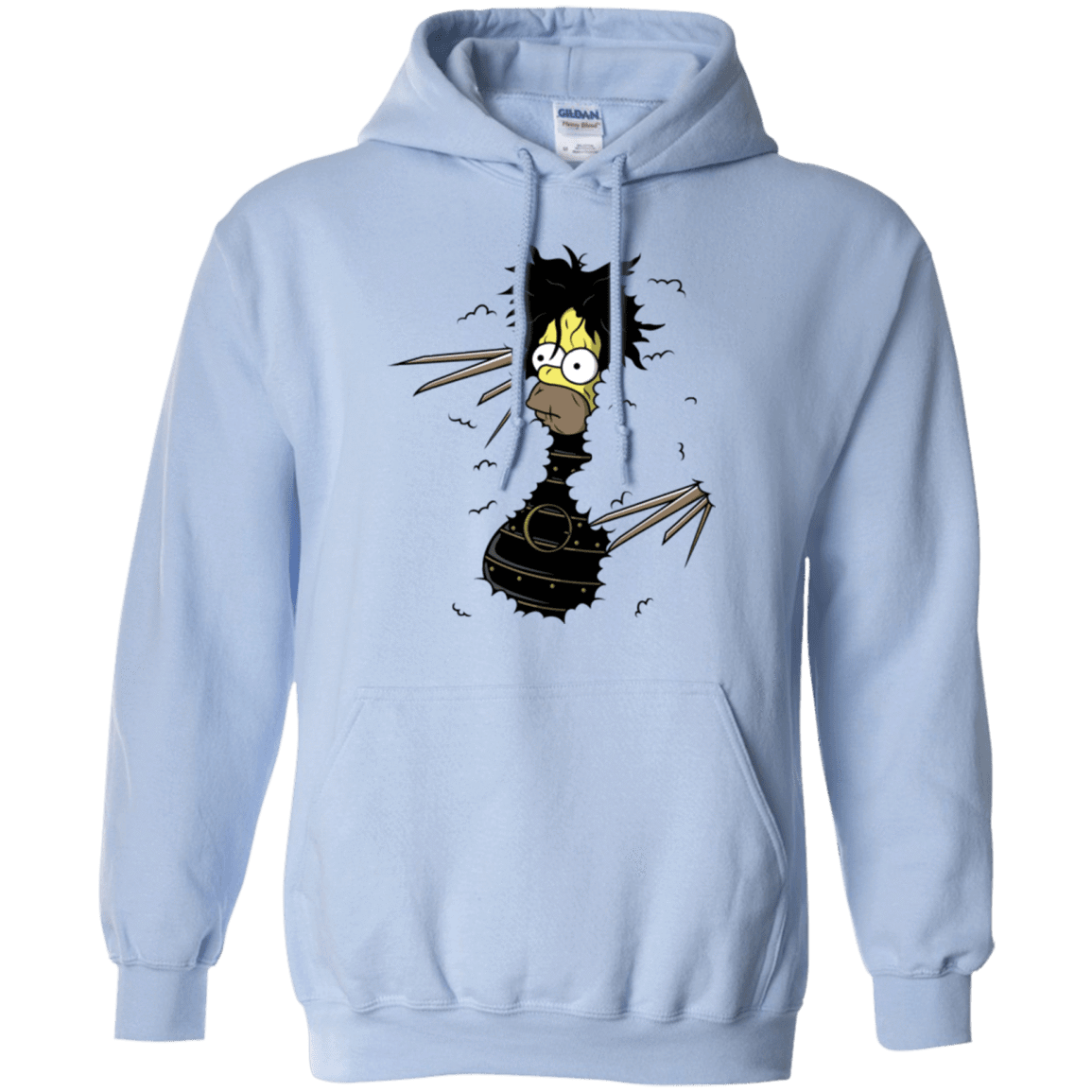 Sweatshirts Light Blue / S H. Scissorhands! Pullover Hoodie