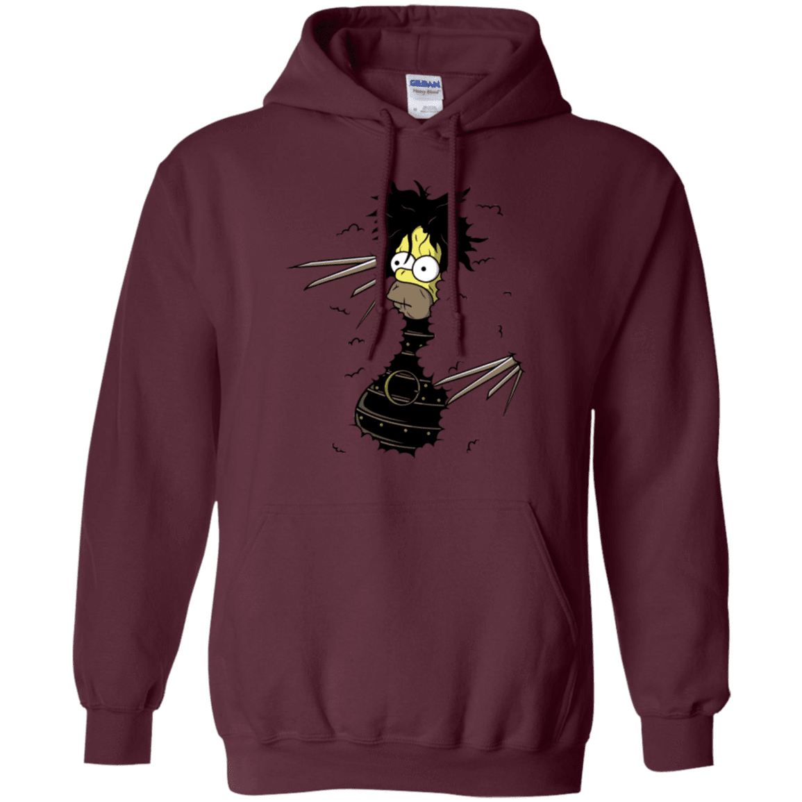 Sweatshirts Maroon / S H. Scissorhands! Pullover Hoodie