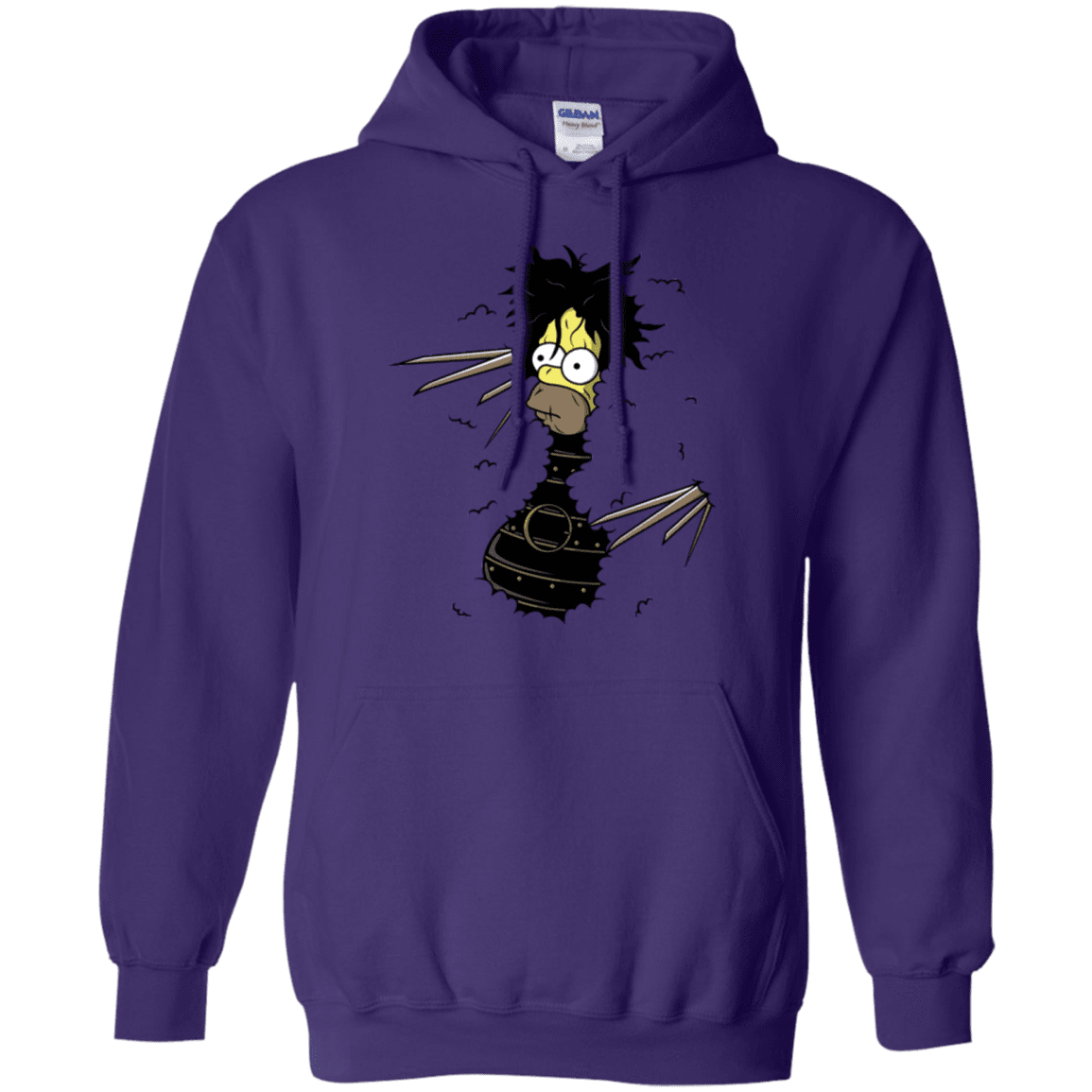 Sweatshirts Purple / S H. Scissorhands! Pullover Hoodie