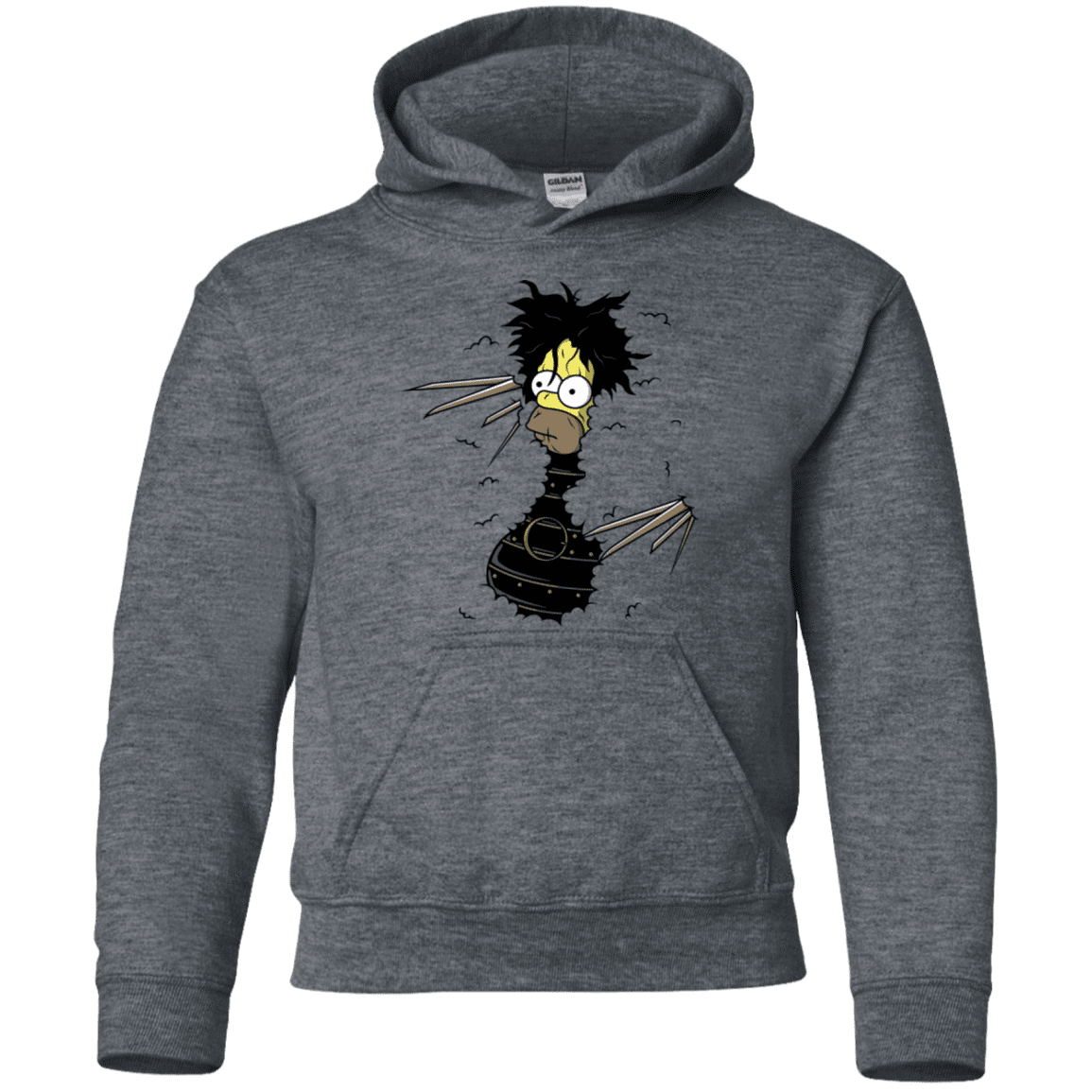 Sweatshirts Dark Heather / YS H. Scissorhands! Youth Hoodie