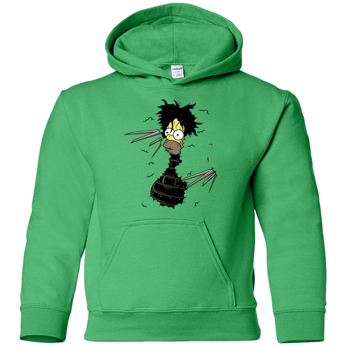 Sweatshirts Irish Green / YS H. Scissorhands! Youth Hoodie