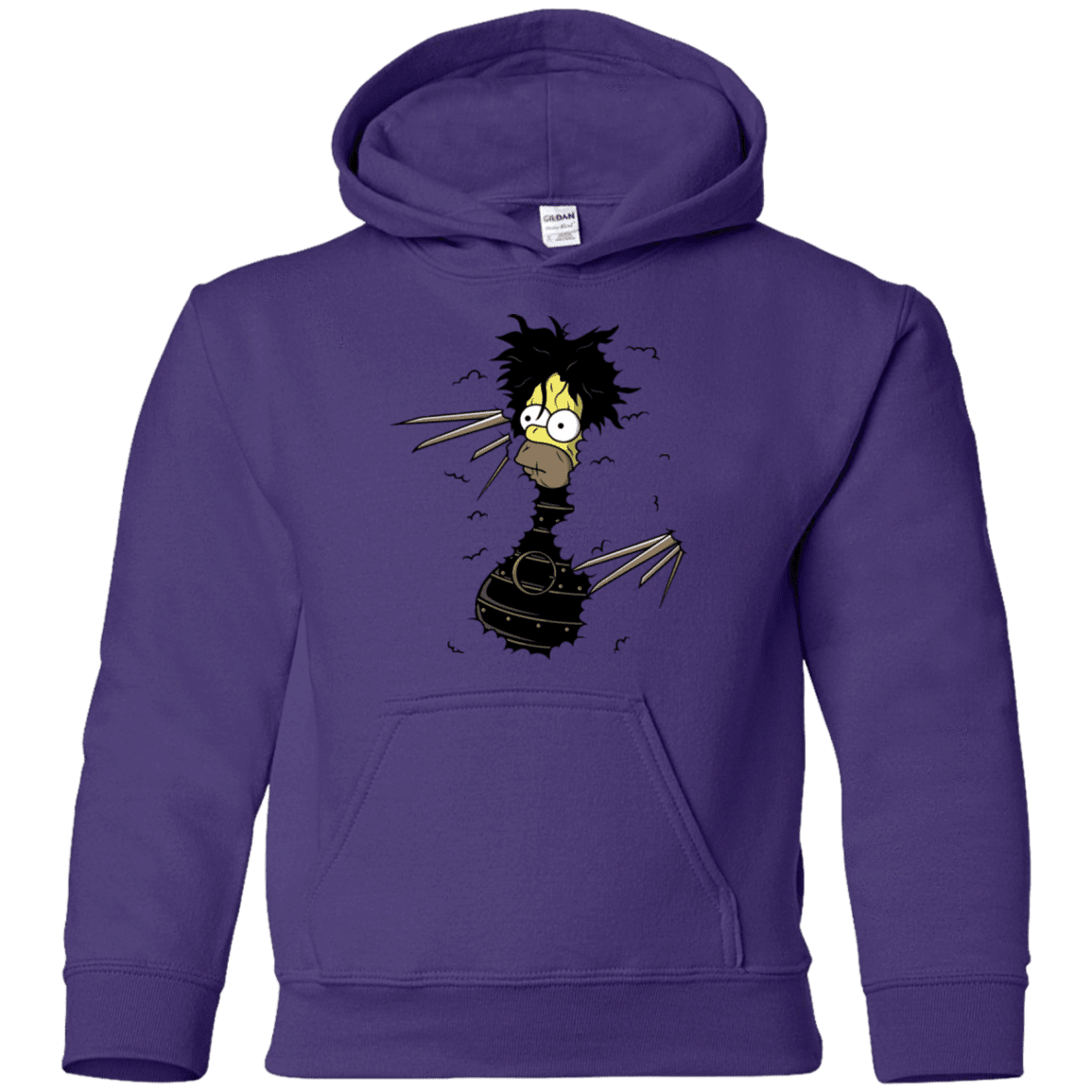 Sweatshirts Purple / YS H. Scissorhands! Youth Hoodie