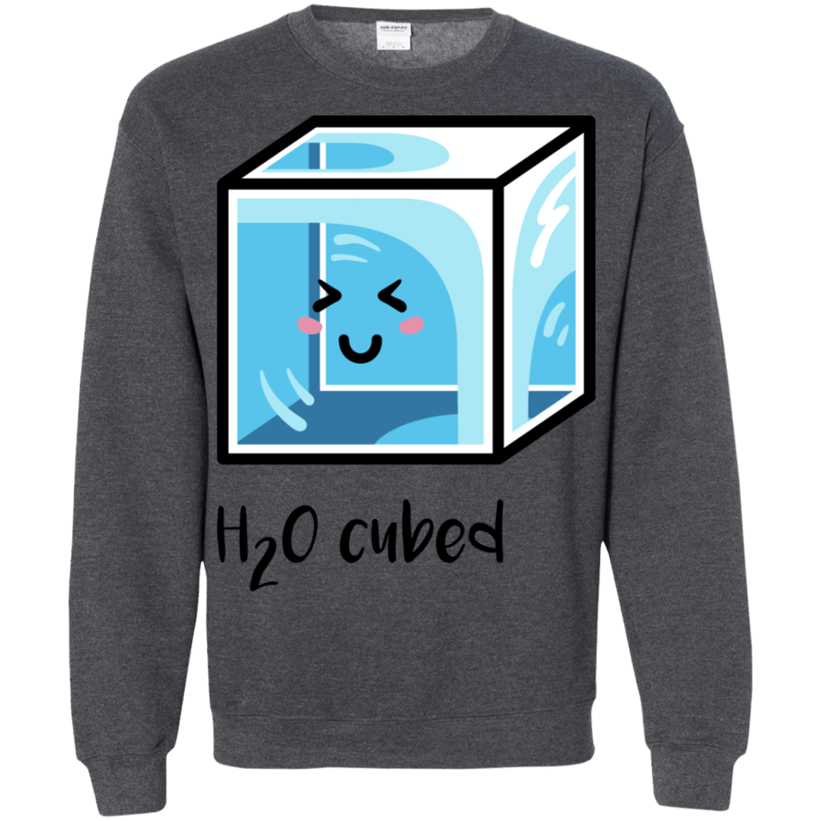 Sweatshirts Dark Heather / S H2O Cubed Crewneck Sweatshirt
