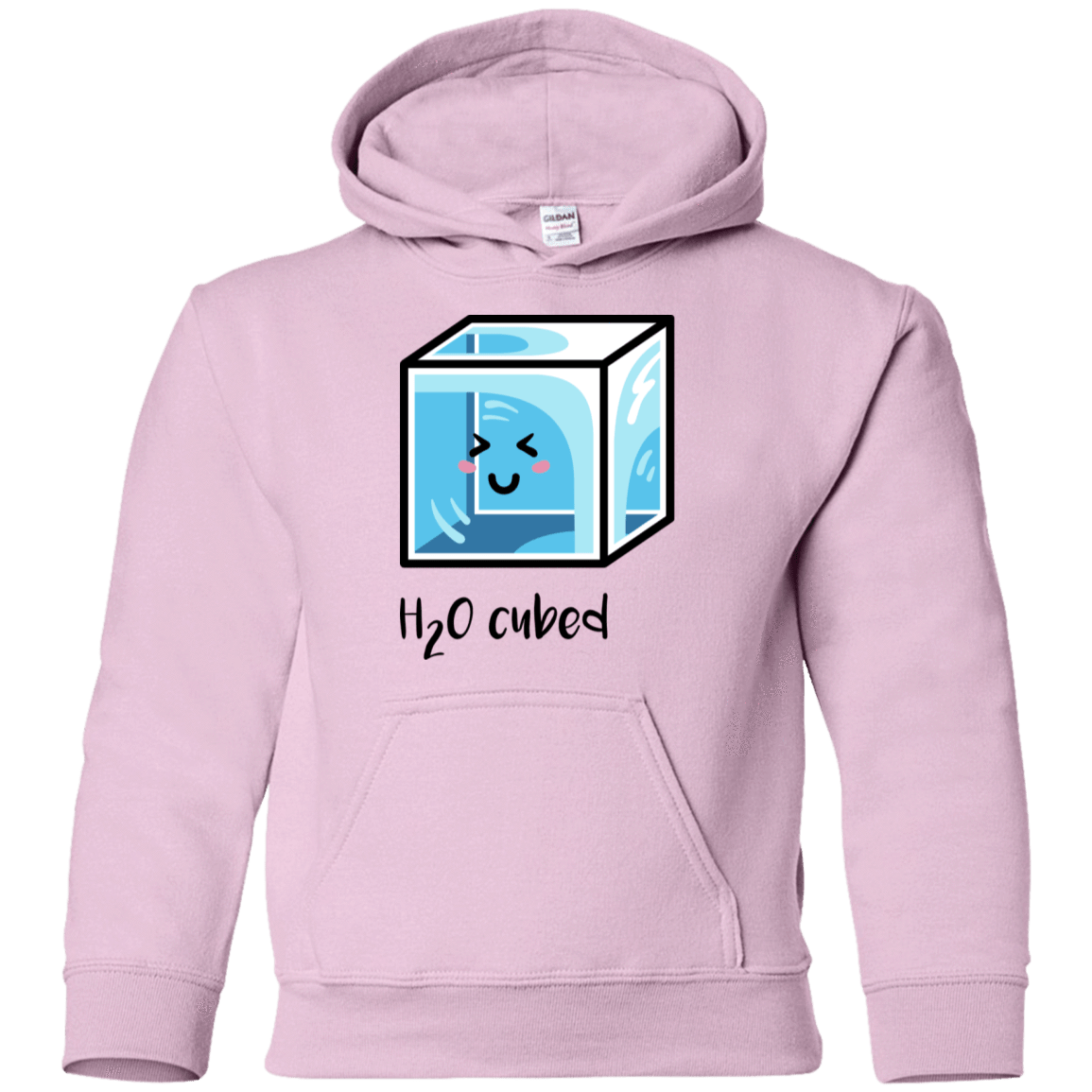 Sweatshirts Light Pink / YS H2O Cubed Youth Hoodie