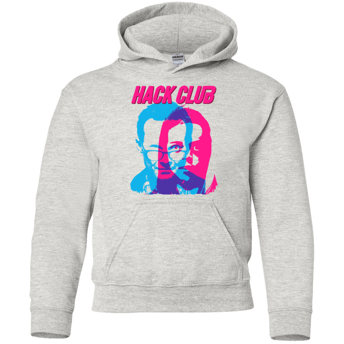 Sweatshirts Ash / YS Hack Club Youth Hoodie