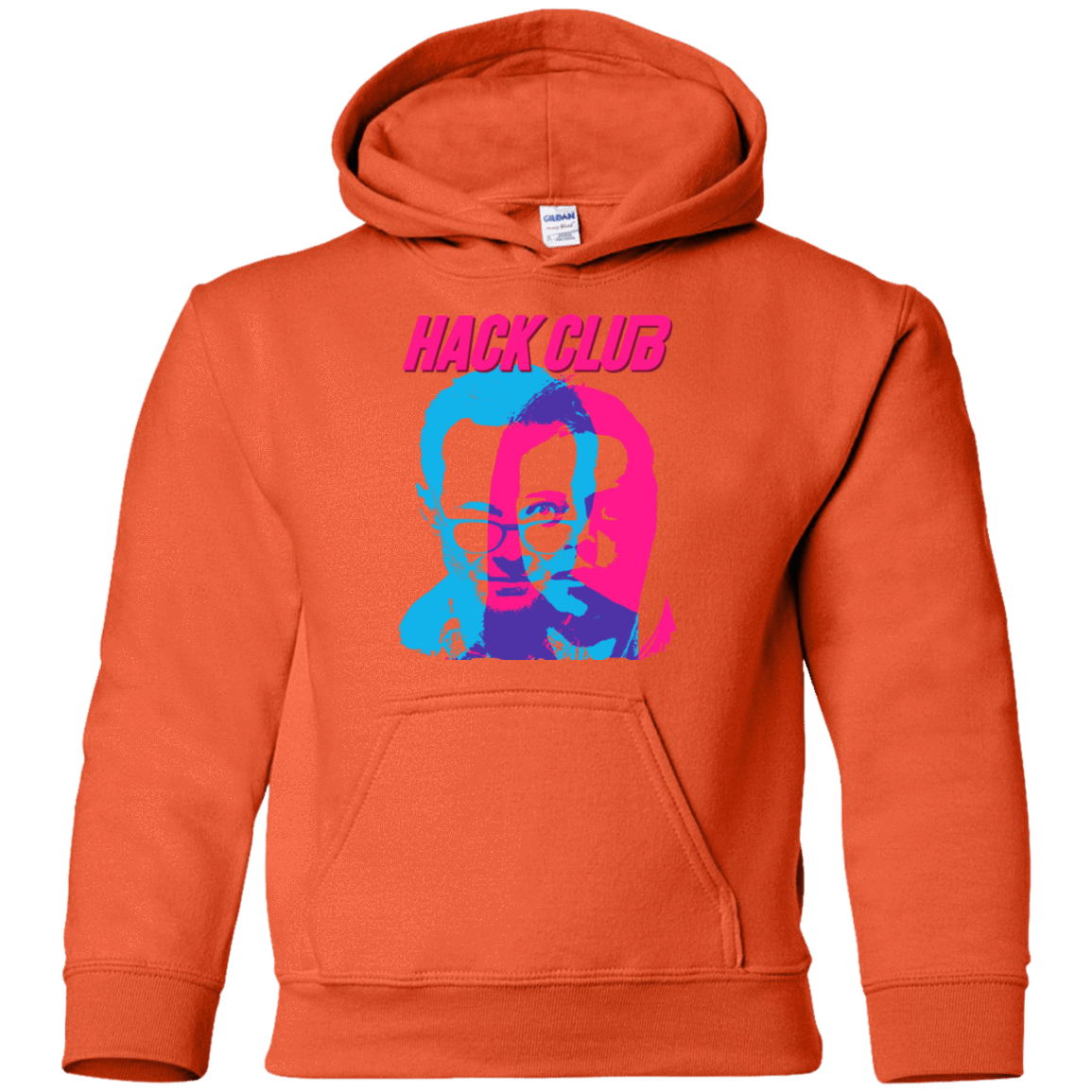 Sweatshirts Orange / YS Hack Club Youth Hoodie