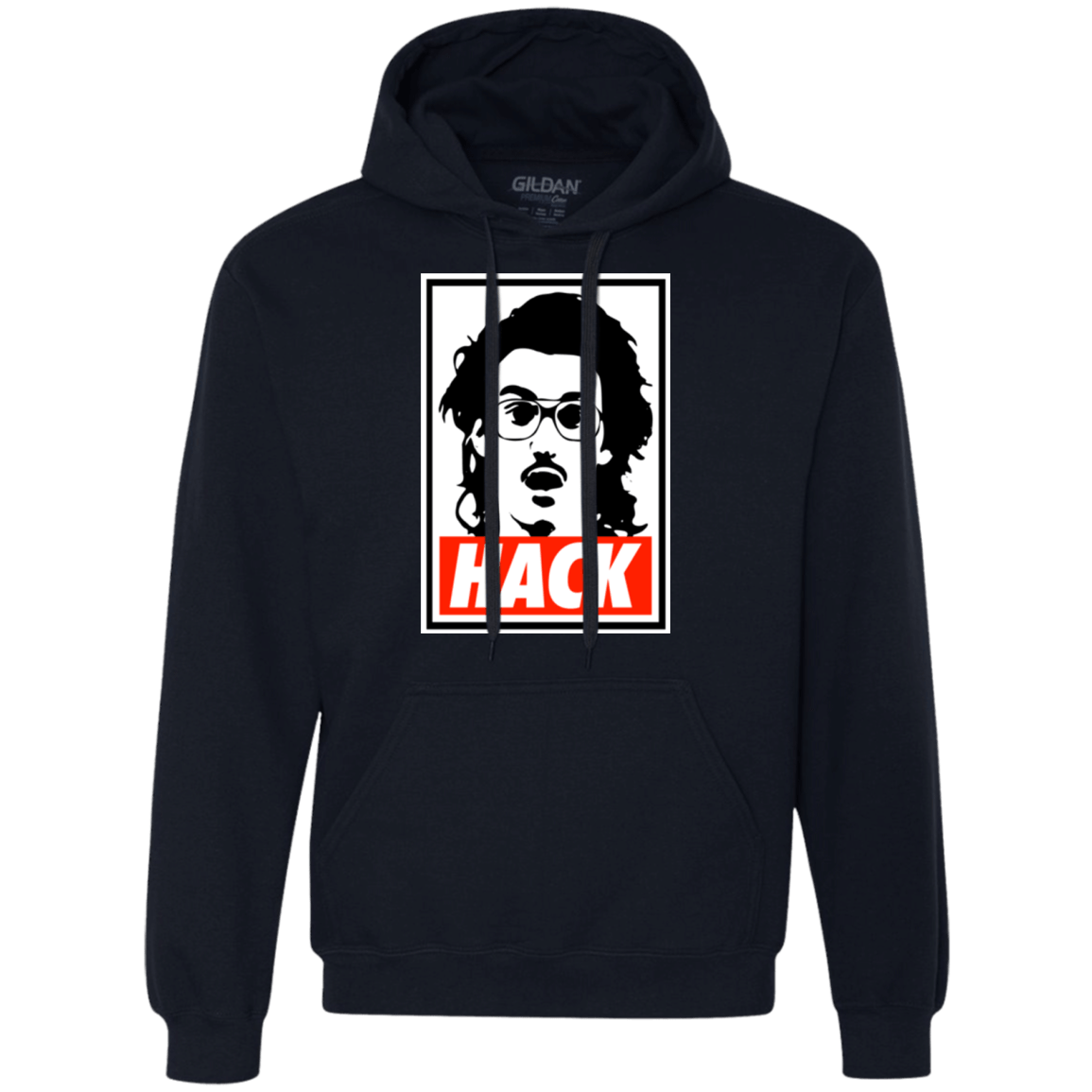 Sweatshirts Navy / Small Hack Premium Fleece Hoodie