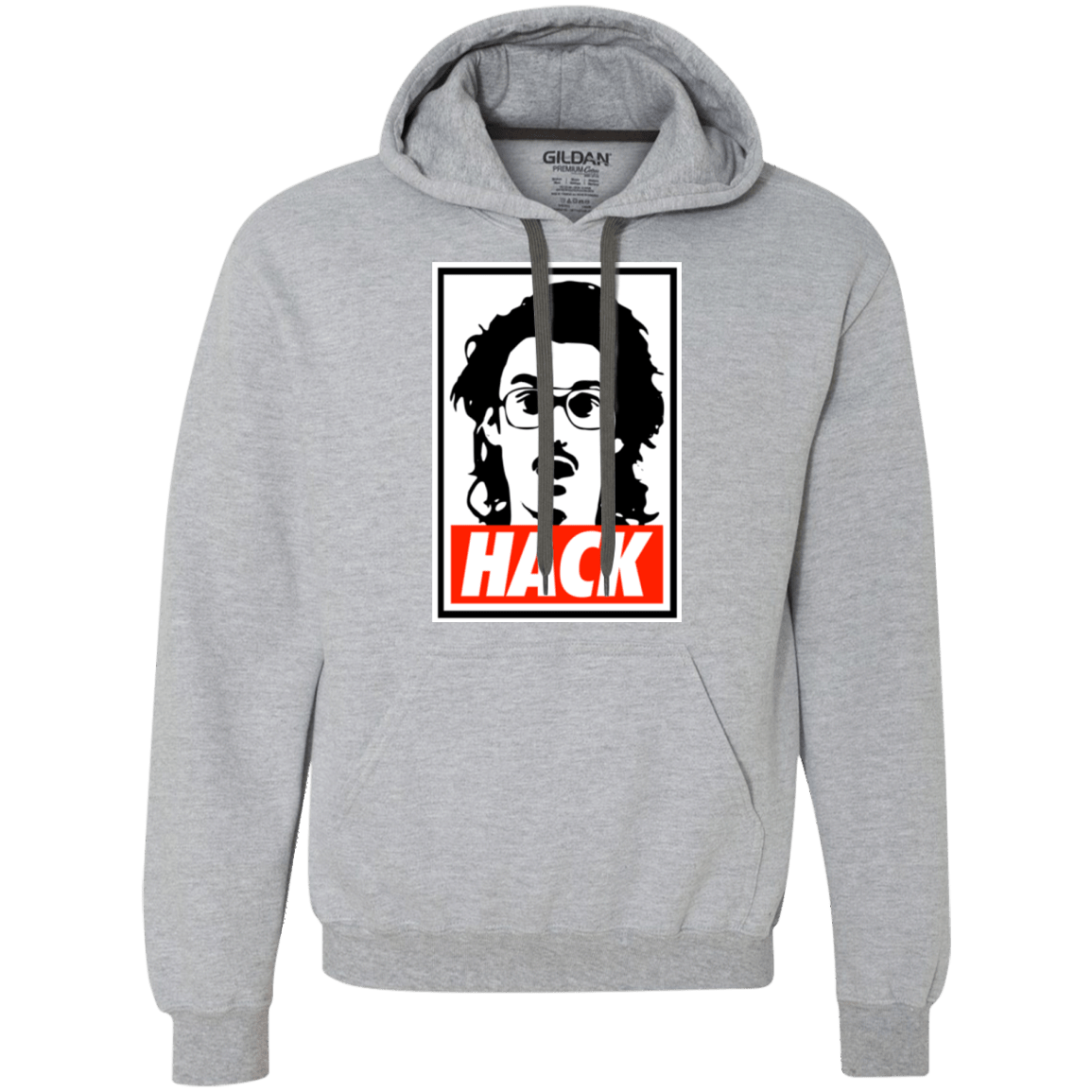 Sweatshirts Sport Grey / Small Hack Premium Fleece Hoodie