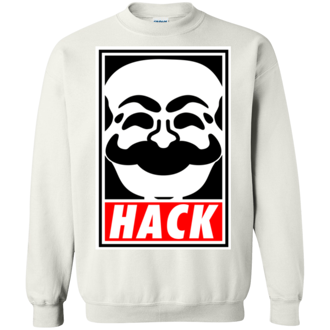 Sweatshirts White / Small Hack society Crewneck Sweatshirt