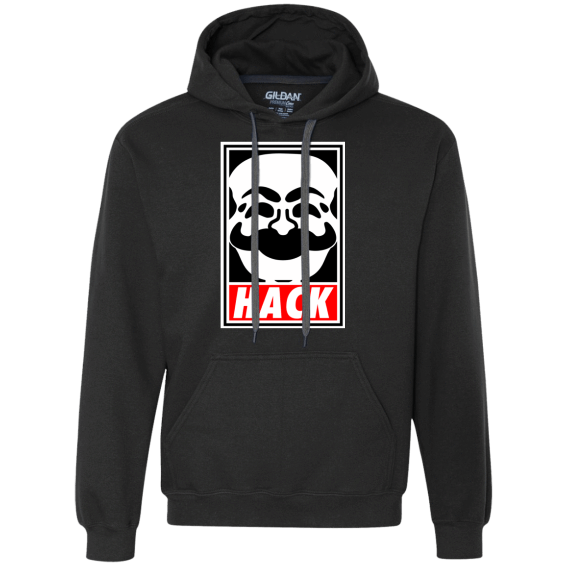 Sweatshirts Black / Small Hack society Premium Fleece Hoodie