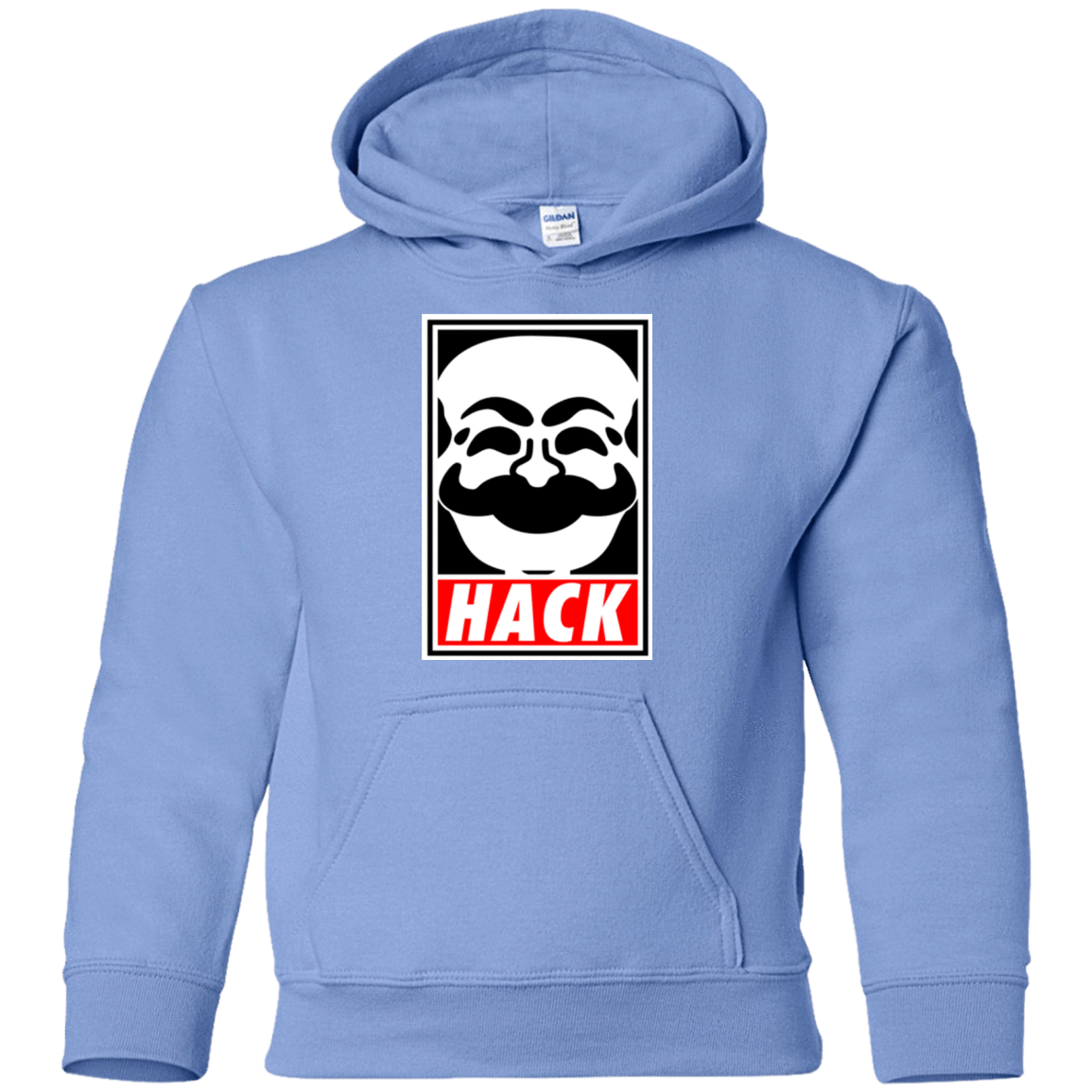 Sweatshirts Carolina Blue / YS Hack society Youth Hoodie