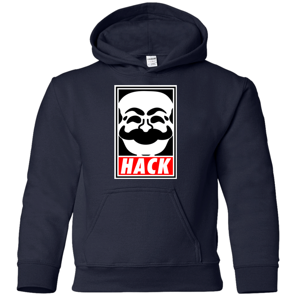 Sweatshirts Navy / YS Hack society Youth Hoodie