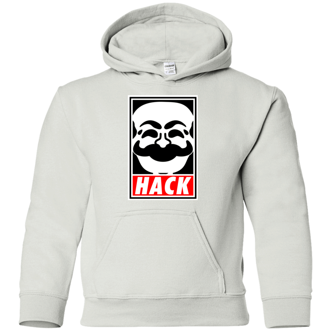 Sweatshirts White / YS Hack society Youth Hoodie