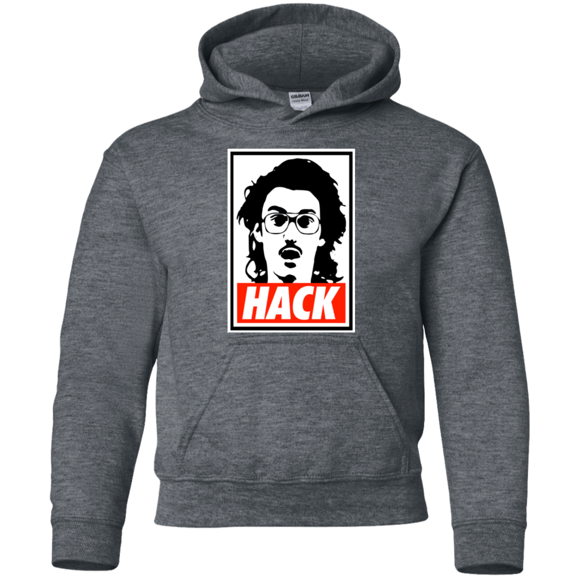 Sweatshirts Dark Heather / YS Hack Youth Hoodie