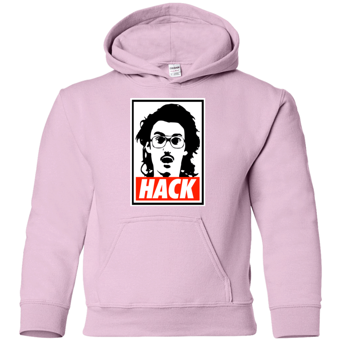 Sweatshirts Light Pink / YS Hack Youth Hoodie