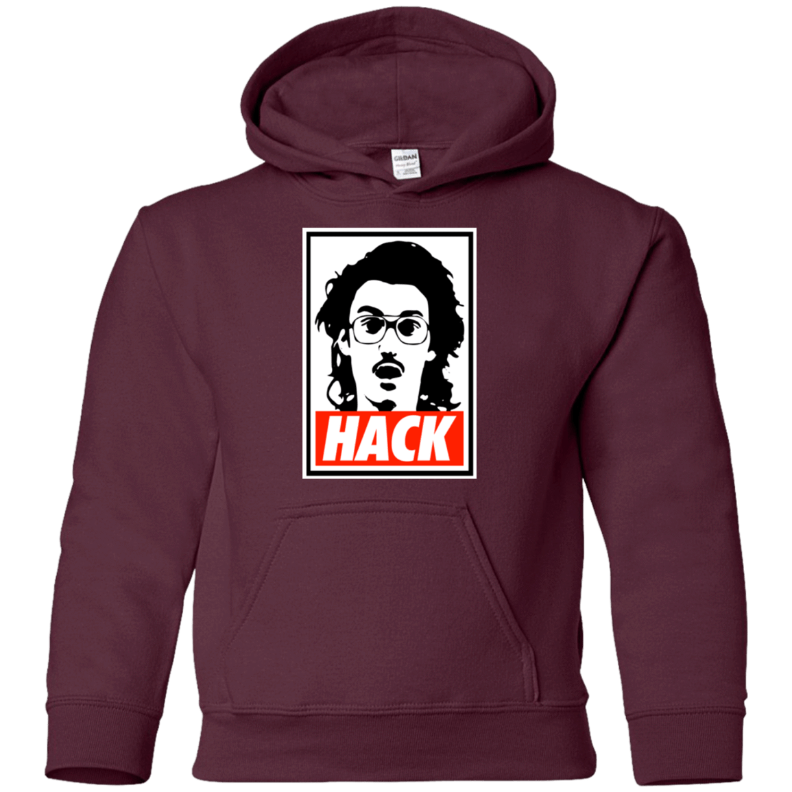 Sweatshirts Maroon / YS Hack Youth Hoodie