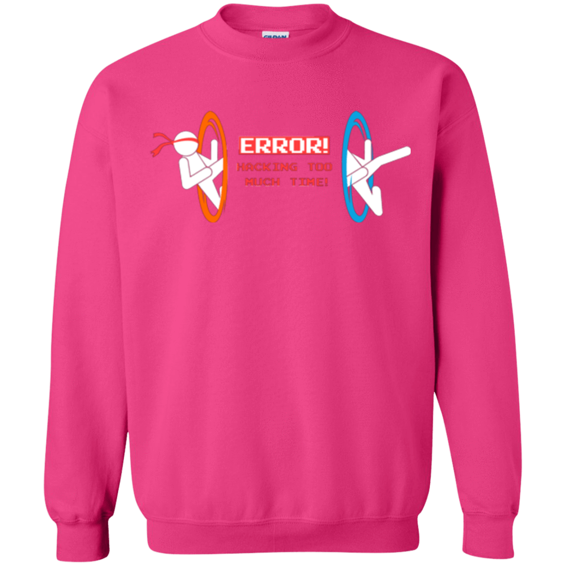 Sweatshirts Heliconia / Small Hacking Error Crewneck Sweatshirt