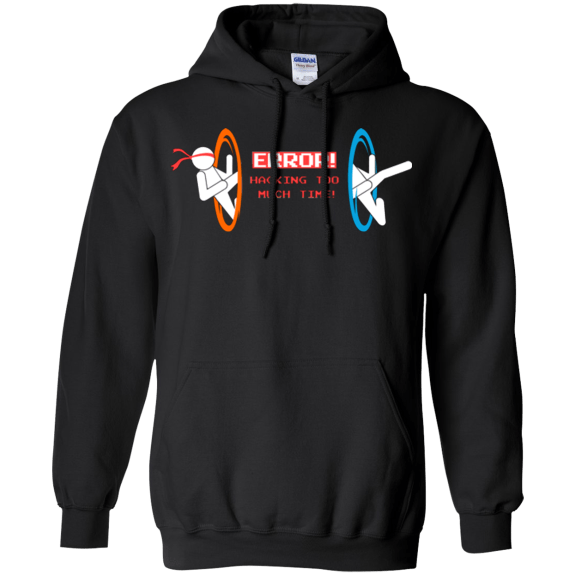 Sweatshirts Black / Small Hacking Error Pullover Hoodie