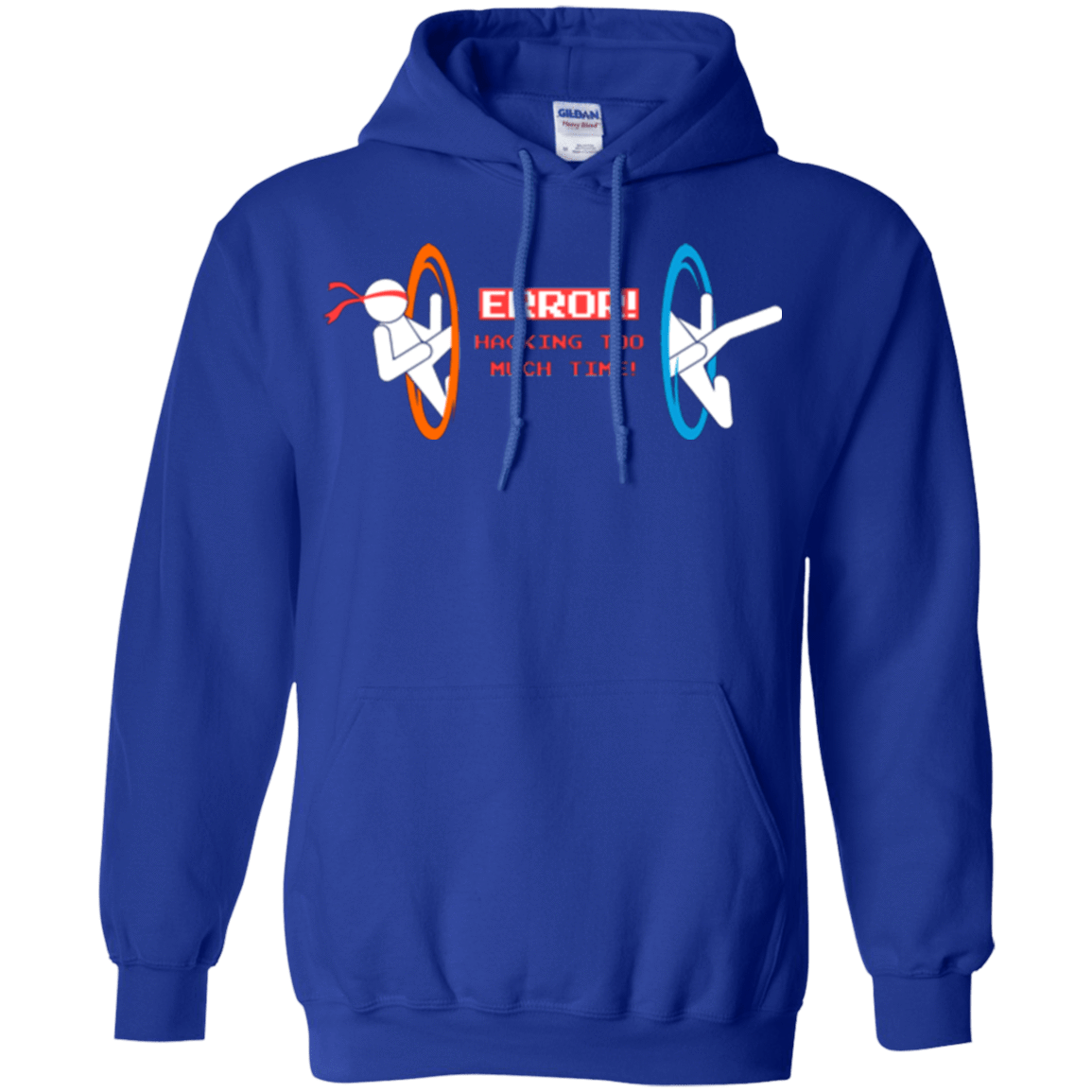 Sweatshirts Royal / Small Hacking Error Pullover Hoodie