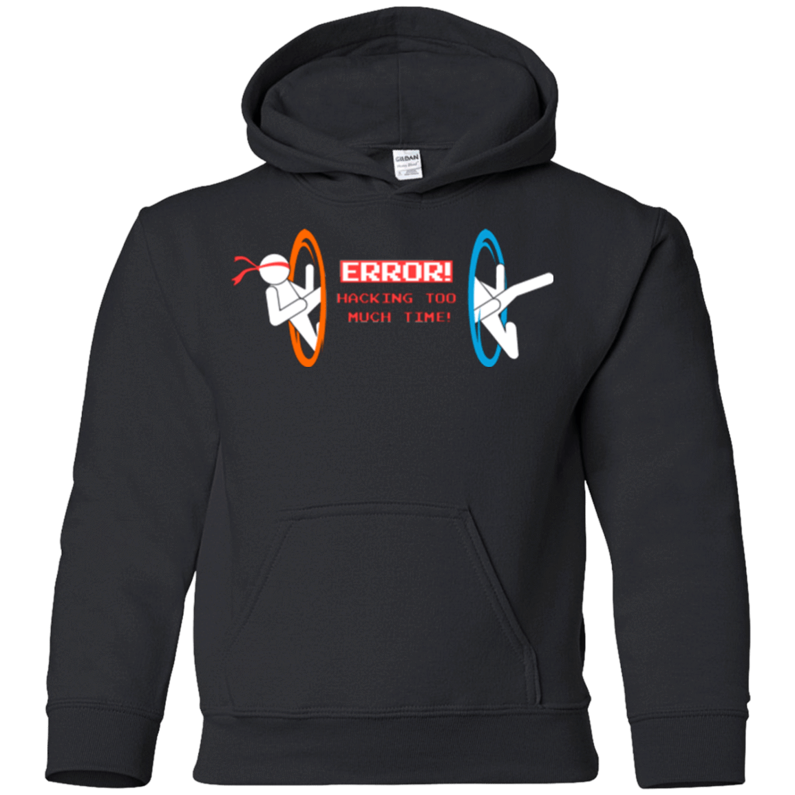 Sweatshirts Black / YS Hacking Error Youth Hoodie