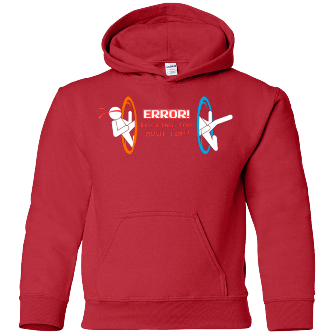 Sweatshirts Red / YS Hacking Error Youth Hoodie