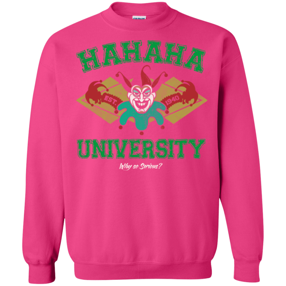 Sweatshirts Heliconia / Small Hahaha University Crewneck Sweatshirt