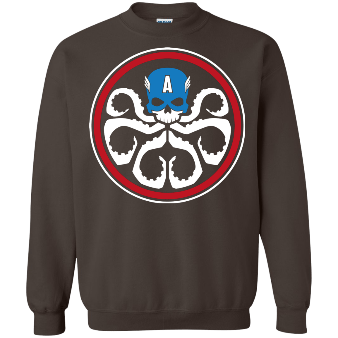 Sweatshirts Dark Chocolate / Small Hail America Crewneck Sweatshirt