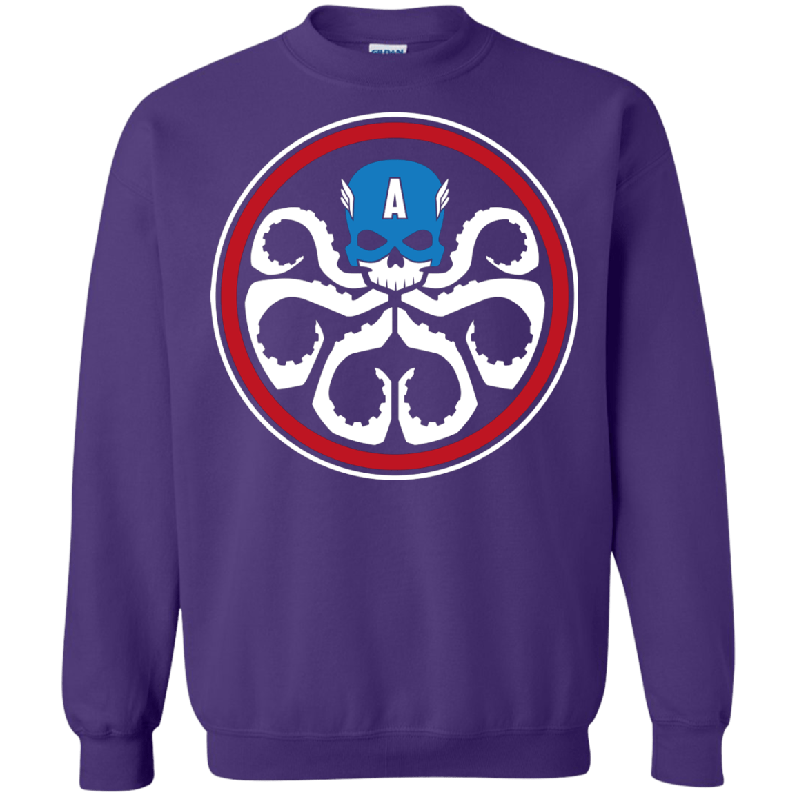 Sweatshirts Purple / Small Hail America Crewneck Sweatshirt