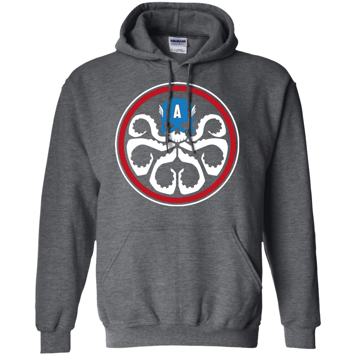 Sweatshirts Dark Heather / Small Hail America Pullover Hoodie