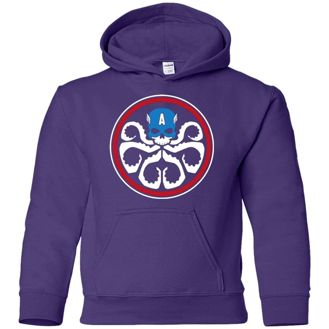 Sweatshirts Purple / YS Hail America Youth Hoodie