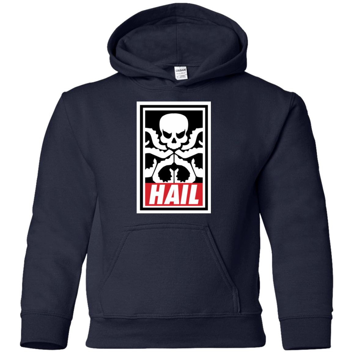 Sweatshirts Navy / YS Hail Hydra Youth Hoodie