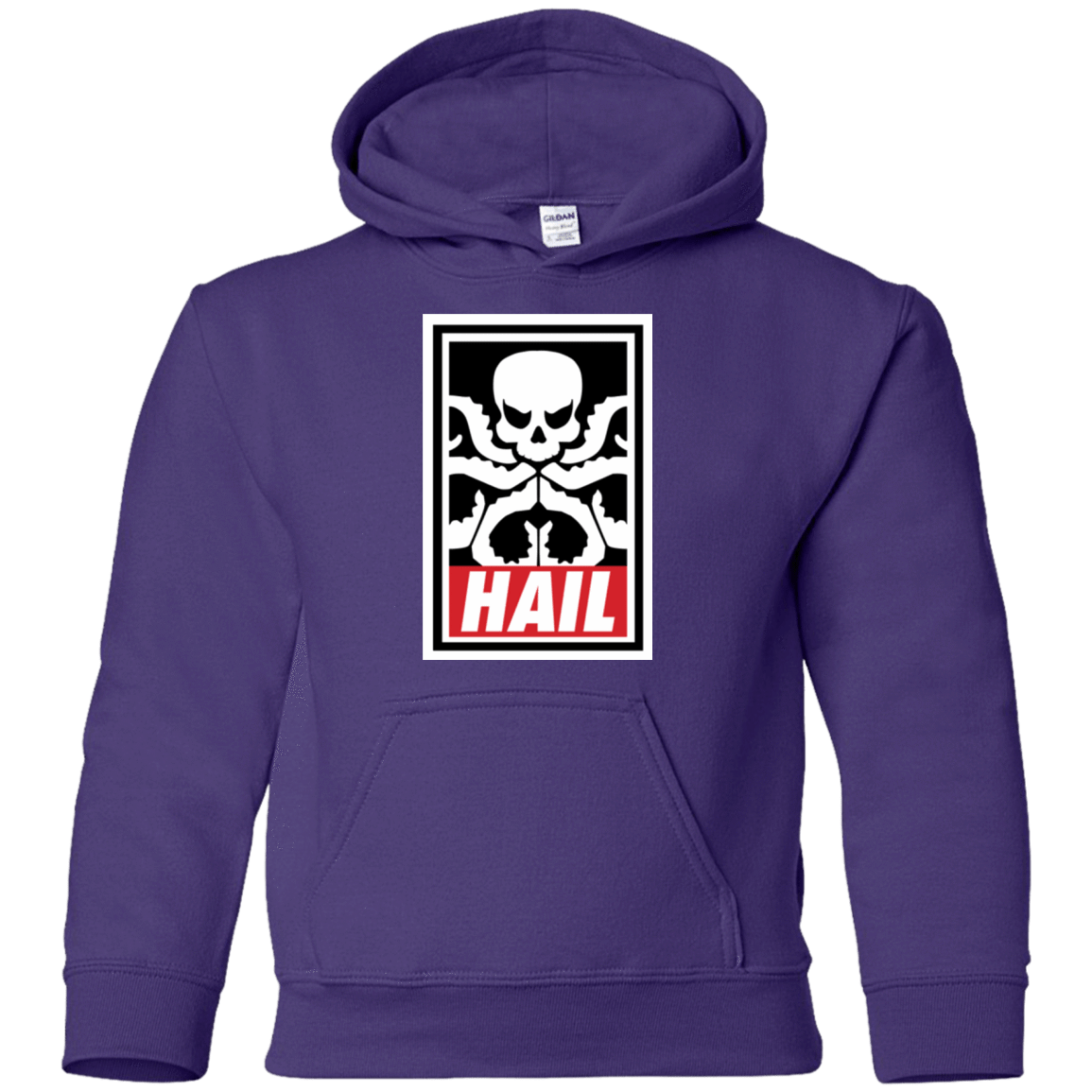 Sweatshirts Purple / YS Hail Hydra Youth Hoodie