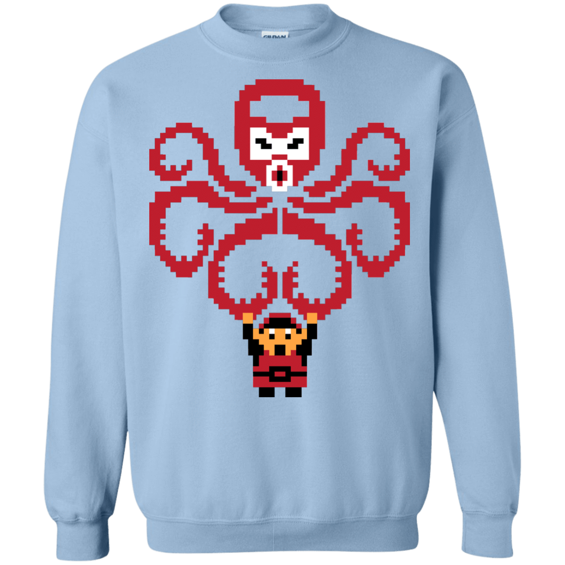 Sweatshirts Light Blue / Small Hail Octorok Crewneck Sweatshirt