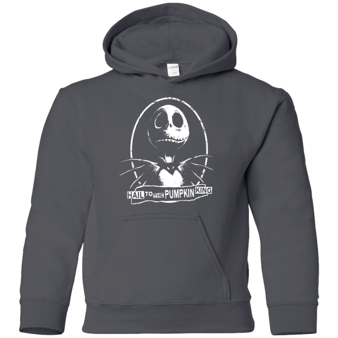 Sweatshirts Charcoal / YS Hail To The King Youth Hoodie