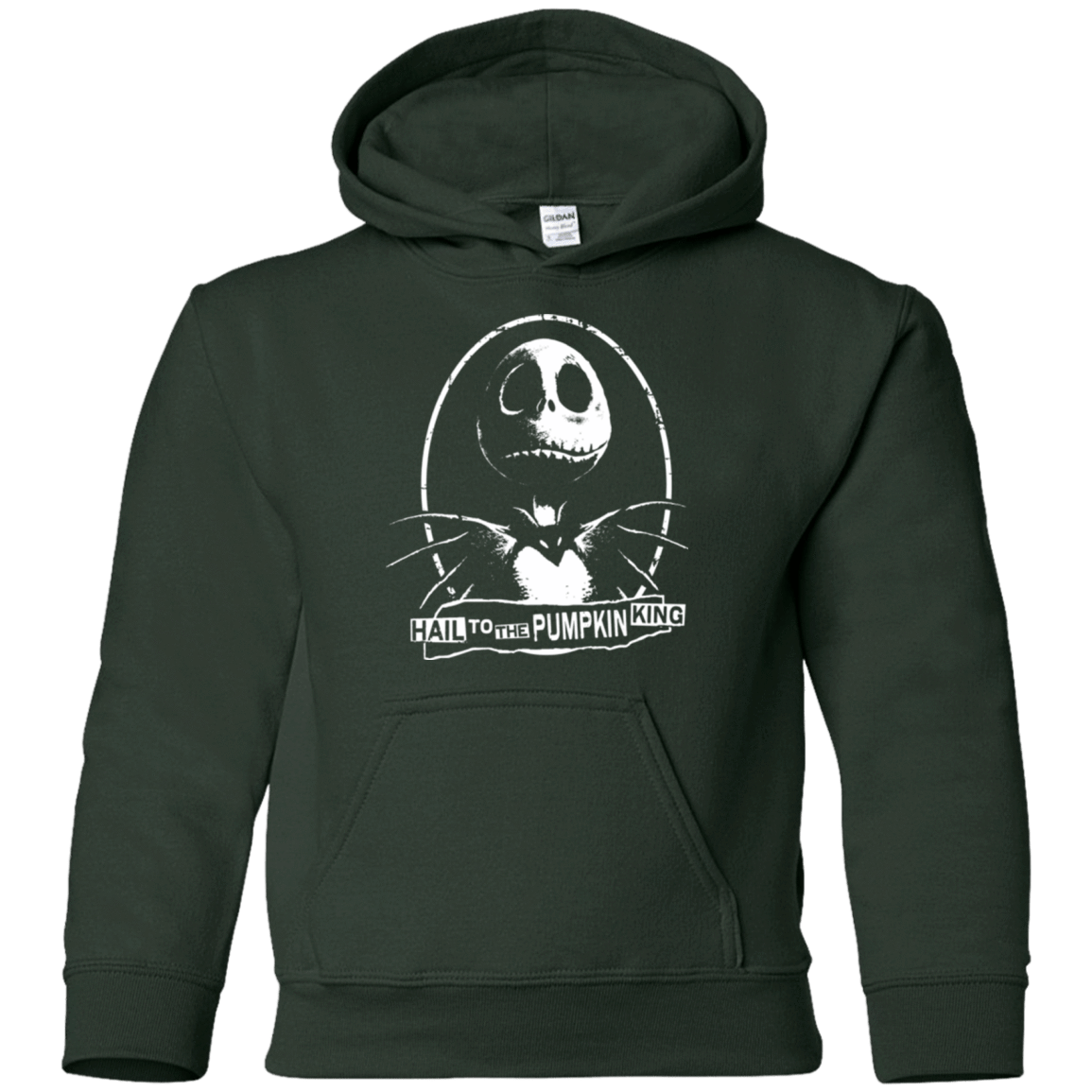Sweatshirts Forest Green / YS Hail To The King Youth Hoodie