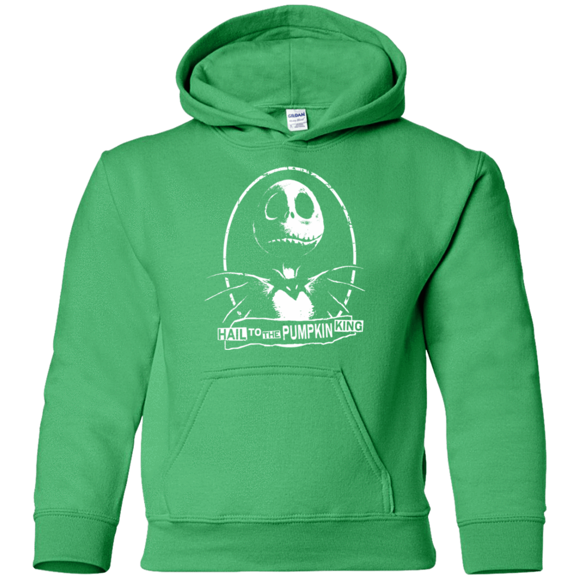 Sweatshirts Irish Green / YS Hail To The King Youth Hoodie