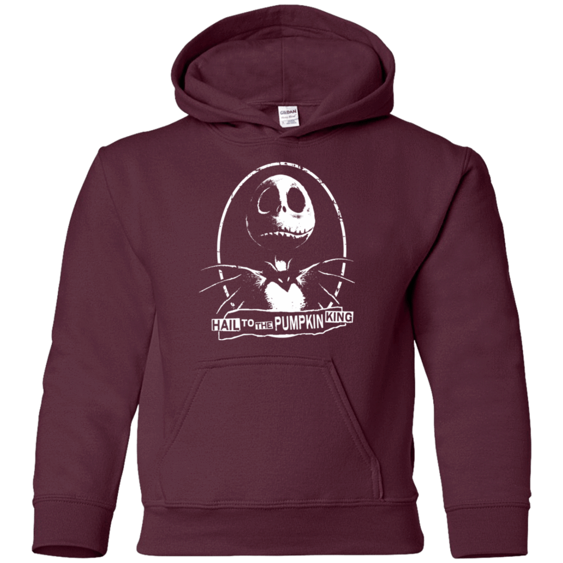 Sweatshirts Maroon / YS Hail To The King Youth Hoodie